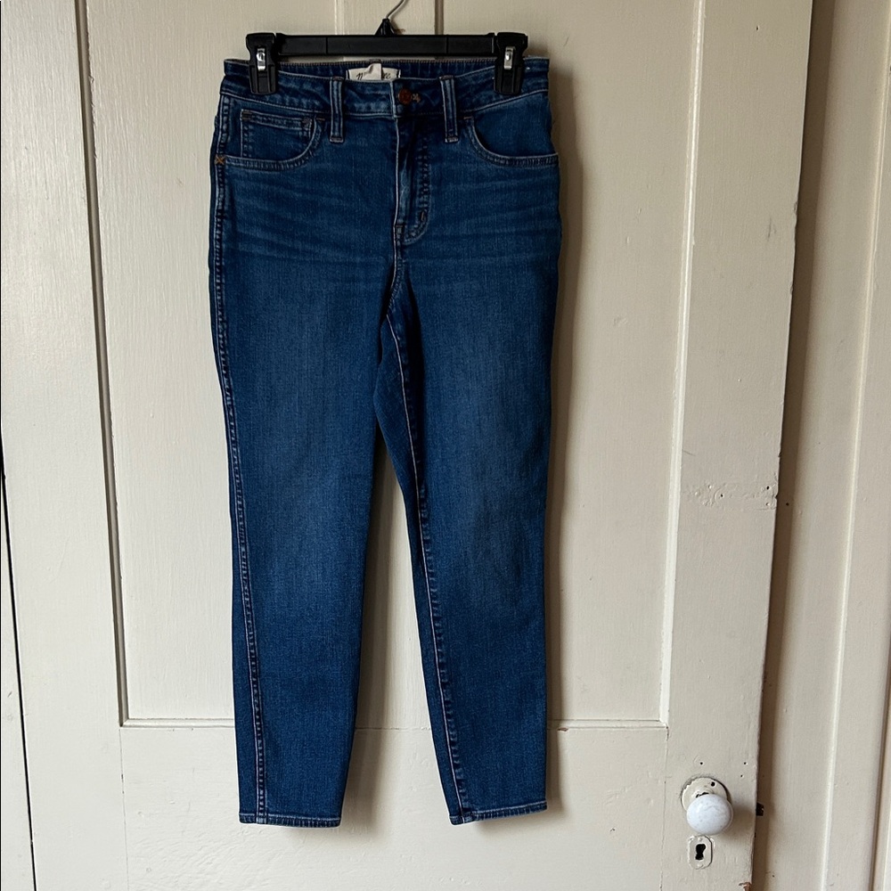 Madewell Women's Dark Blue Skinny Jeans